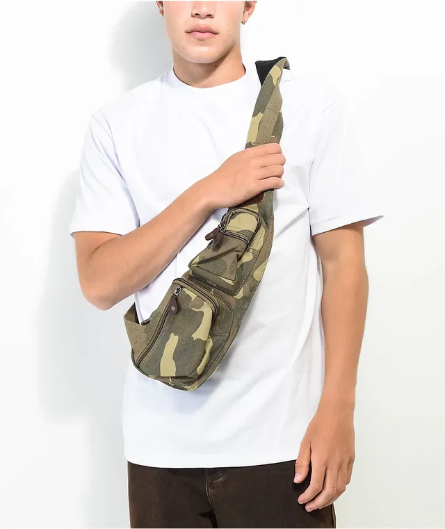 Camouflage crossbody bag 2025