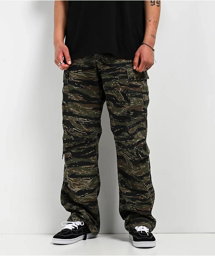 Tiger stripe cargo pants discount