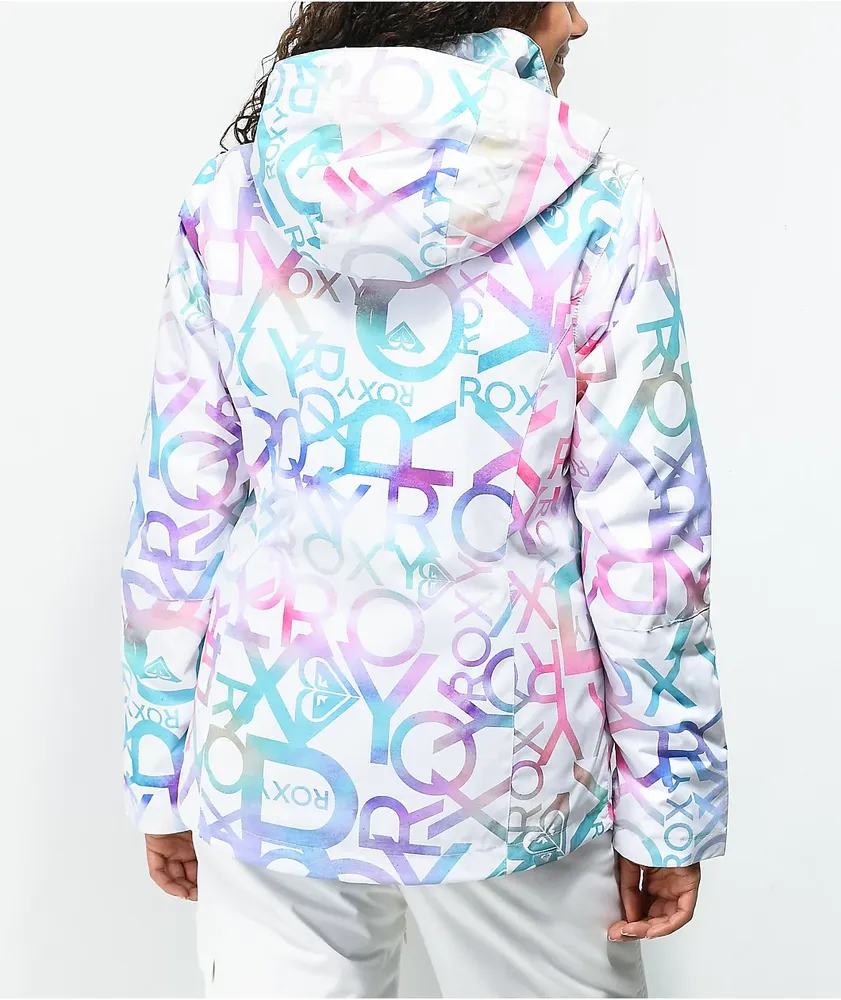 12/30まで！ROXY JETTY ジャケット マルチカラー Roxy Women's Jetty 3-in-1 Jacket – Waterproof Shell With Teddy