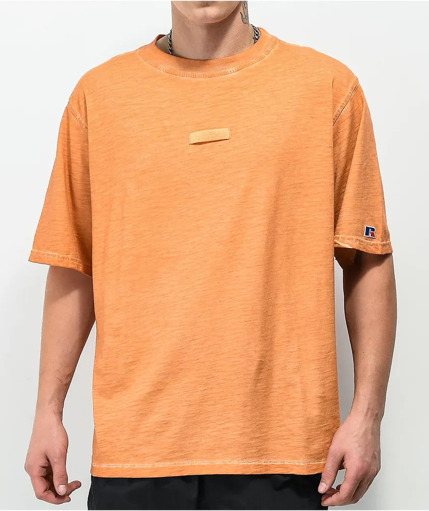 Orange shop athletic shirt