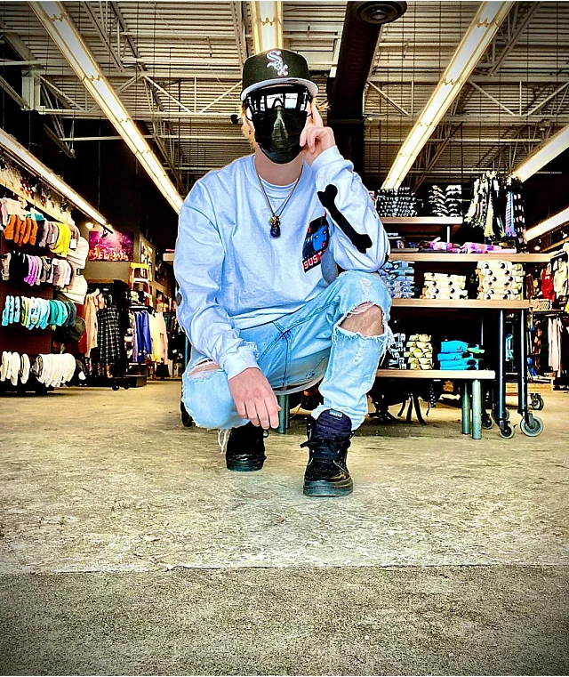 SUS BOY Demon Girl White Long Sleeve T-Shirt at Foxvalley