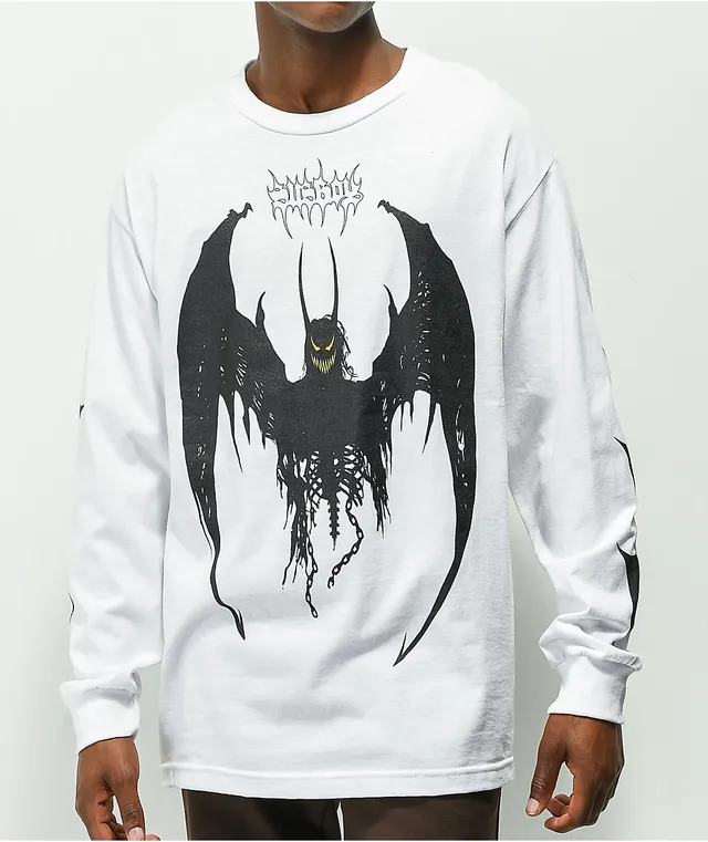 SUS BOY Demon Girl White Long Sleeve T-Shirt at Foxvalley
