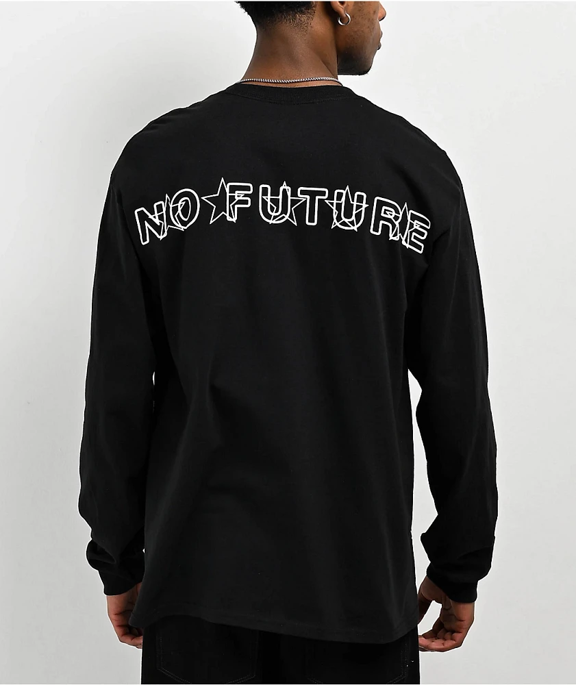 サニーボーイ ロンT SUS BOY No Future Black Long Sleeve T-Shirt