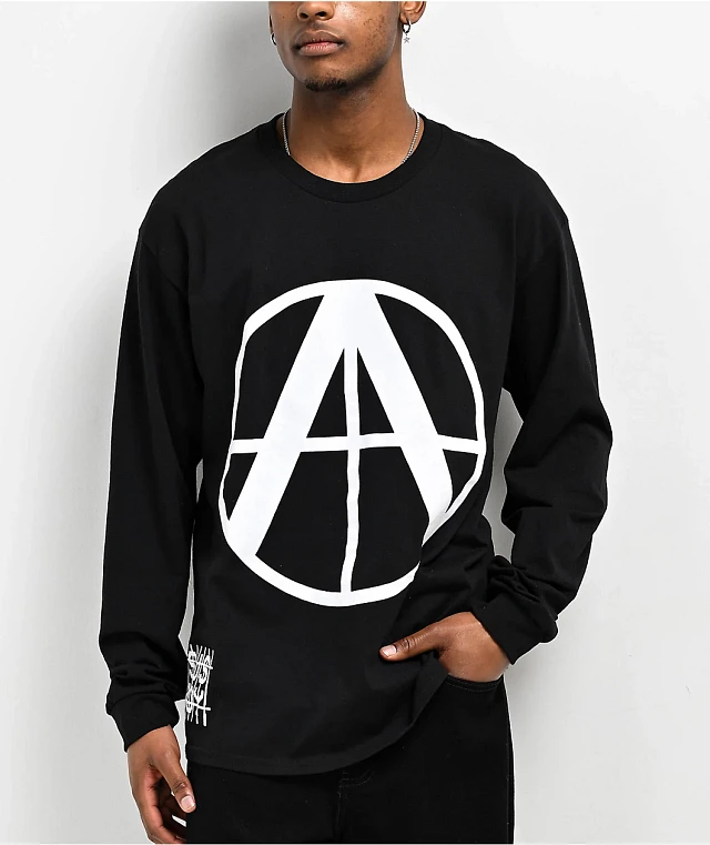 SUS BOY No Future Black Long Sleeve T-Shirt | Connecticut Post Mall
