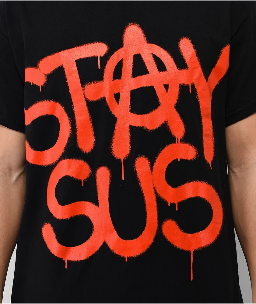 SUS BOY Stay Black T-Shirt | MainPlace Mall