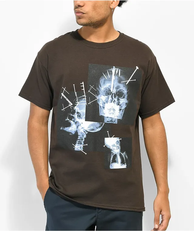 SUS BOY X-Ray Dark Brown T-Shirt | MainPlace Mall