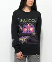 SWIXXZ Butterfly Chain Long Sleeve T-Shirt | Arden Fair