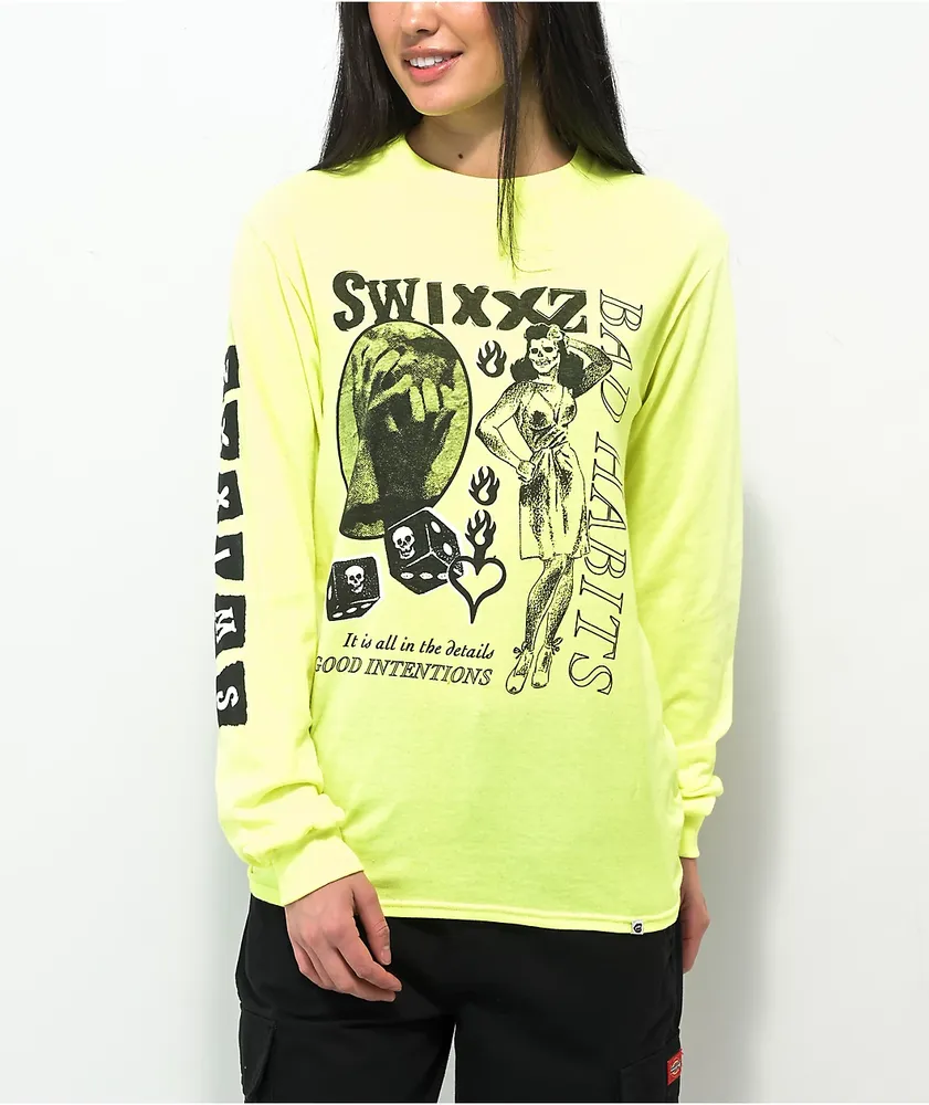 Frozen yellow long sleeve outlet