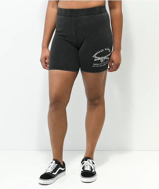 SWIXXZ Paranoia Chains Black Wash Bike Shorts CoolSprings Galleria