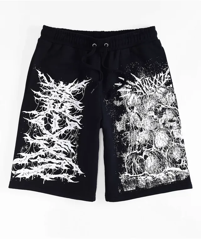 Skull pile shorts top