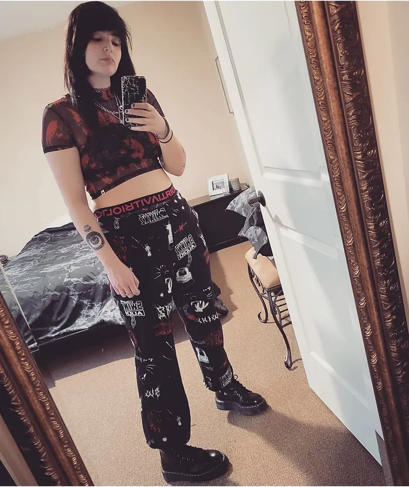 Swixxz lightning black sweatpants best sale