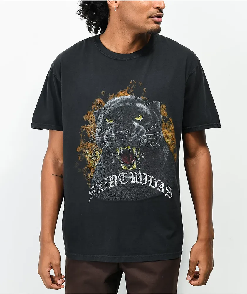 Black panther t shirt sales vintage