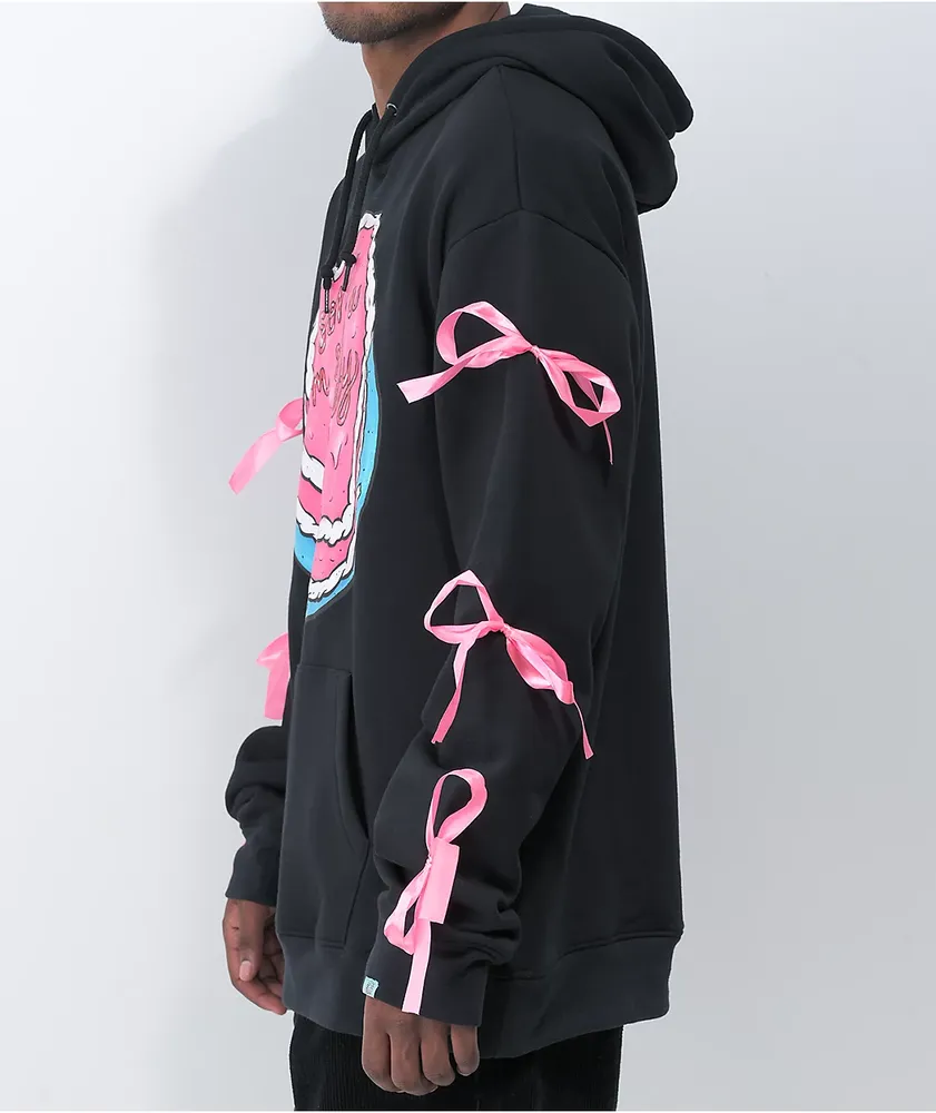 Newborn black hoodie outlet