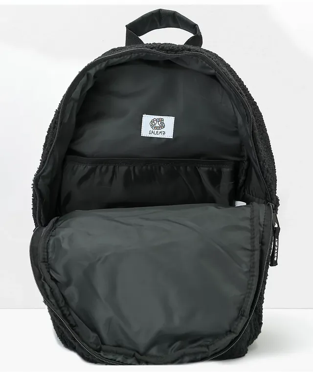 Salem7 Furever Friends Black Sherpa Backpack | Arden Fair