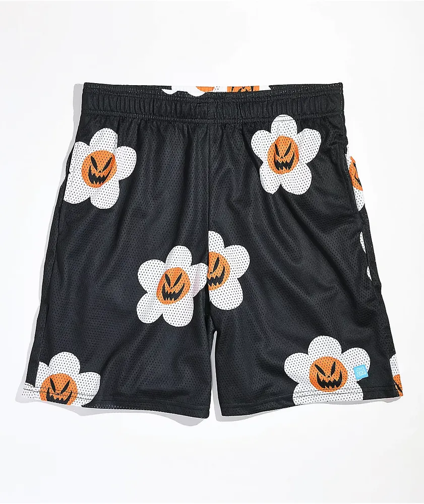 Salem7 Ghoulfriend Black Mesh Shorts at CoolSprings Galleria in