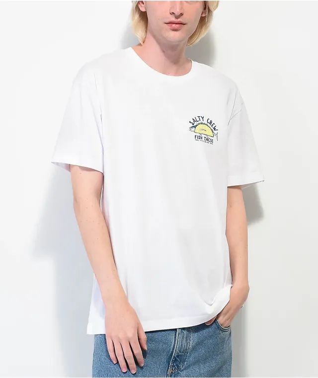 Salty Crew Baja Fresh White T-Shirt | Connecticut Post Mall