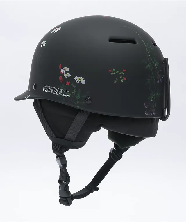 Sandbox Classic 2.0 Black & Carbon Snowboard Helmet | Liberty Center