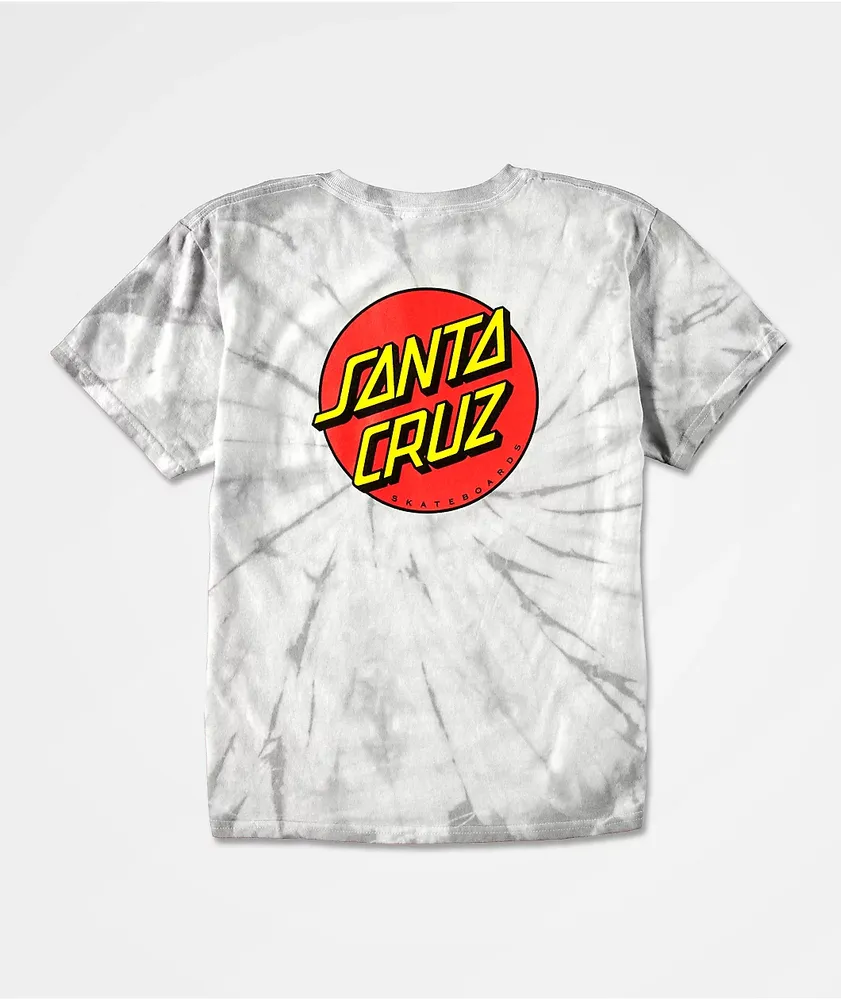 Grey santa cruz shirt top