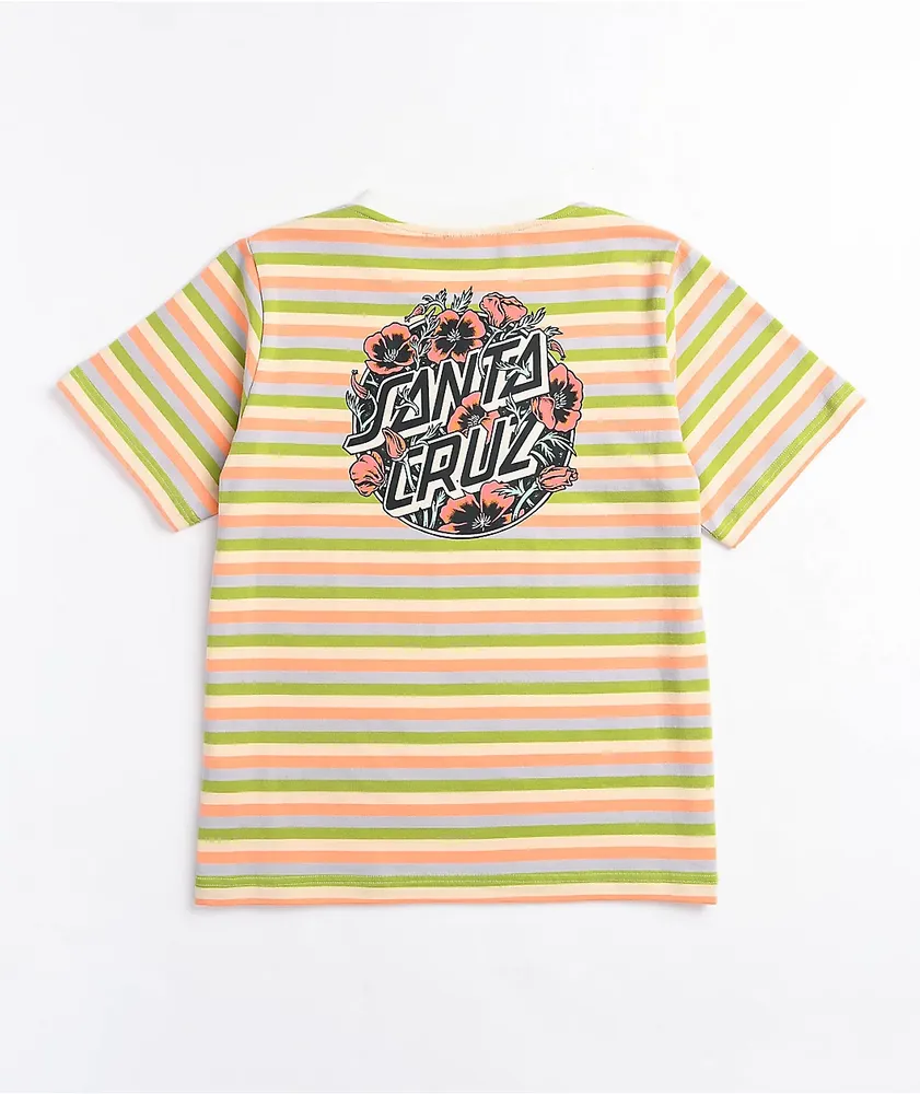 Yellow santa top cruz shirt
