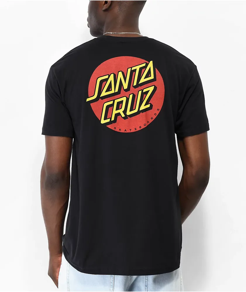 Black santa cruz sales shirt
