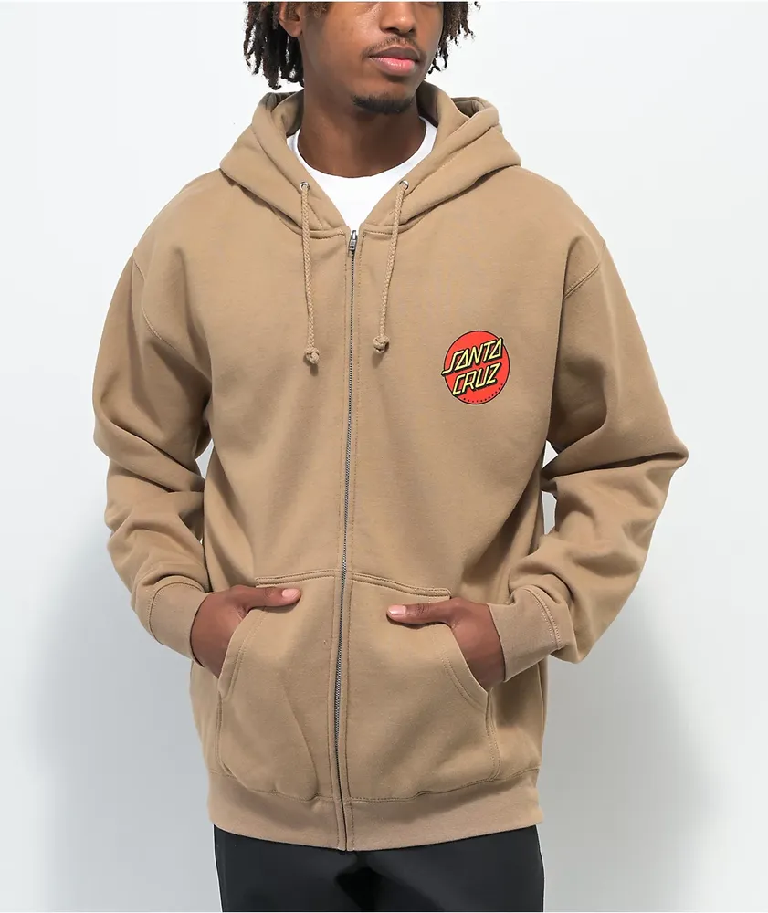 Santa Cruz Classic Dot Sand Zip Hoodie Mall of America