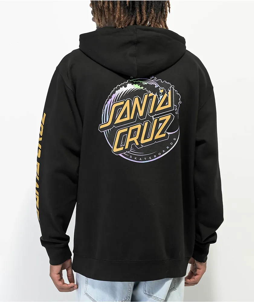 Santa cruz black hoodie hot sale