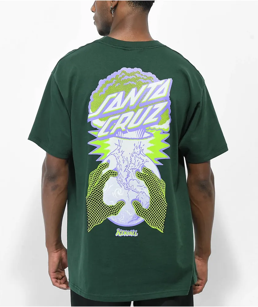 Green santa deals cruz shirt