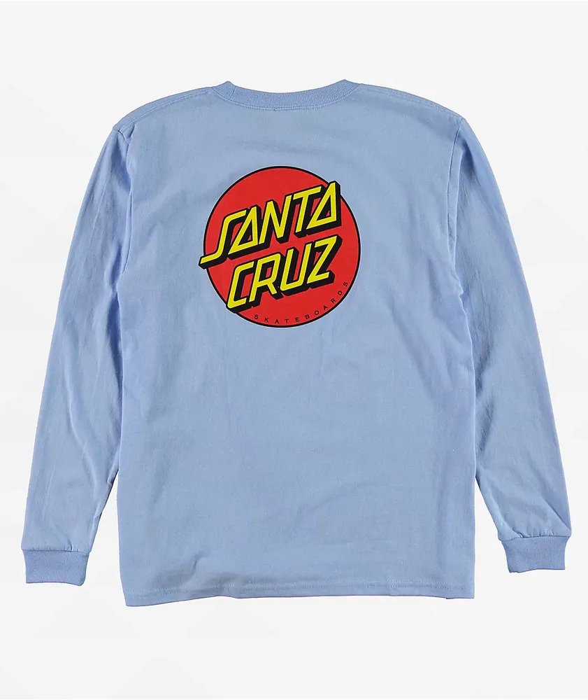 Blue santa hotsell cruz shirt