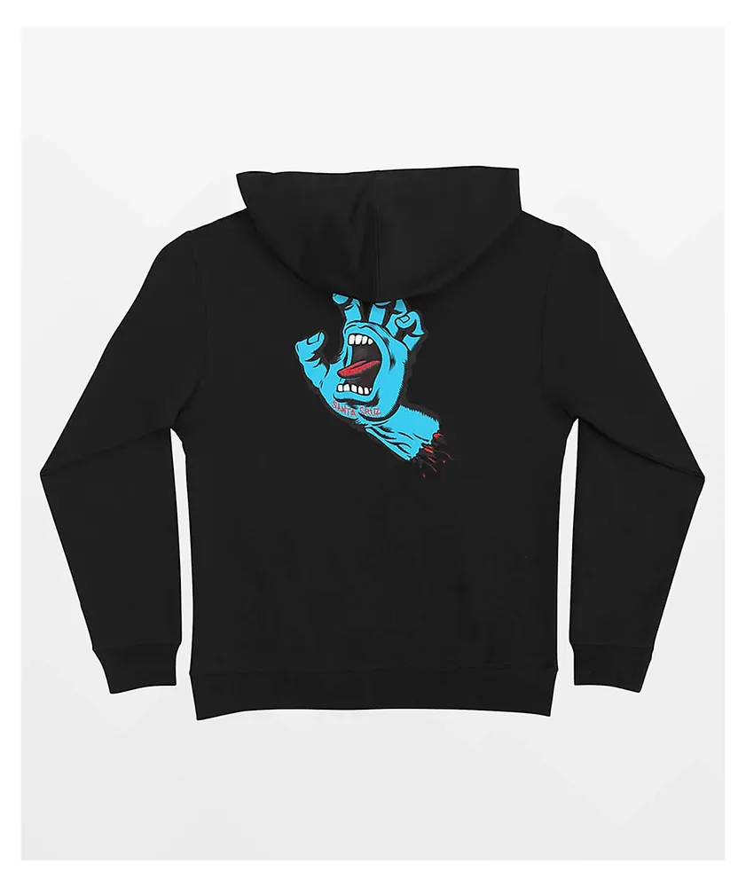 Santa Cruz Kids Screaming Hand Black Pullover Hoodie The Pen Centre