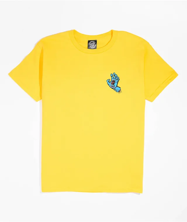 Santa cruz yellow sales shirt