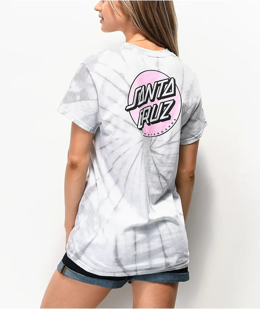 Santa Cruz Missing Dot Spider Tie Dye T Shirt CoolSprings Galleria