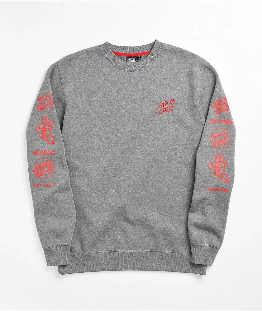 Santa cruz grey sweatshirt sales