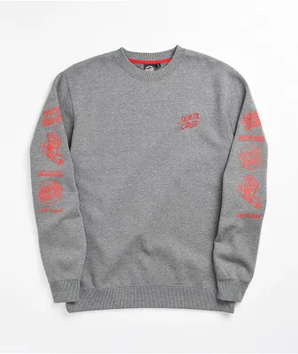 Santa cruz sweatshirt grey 2025