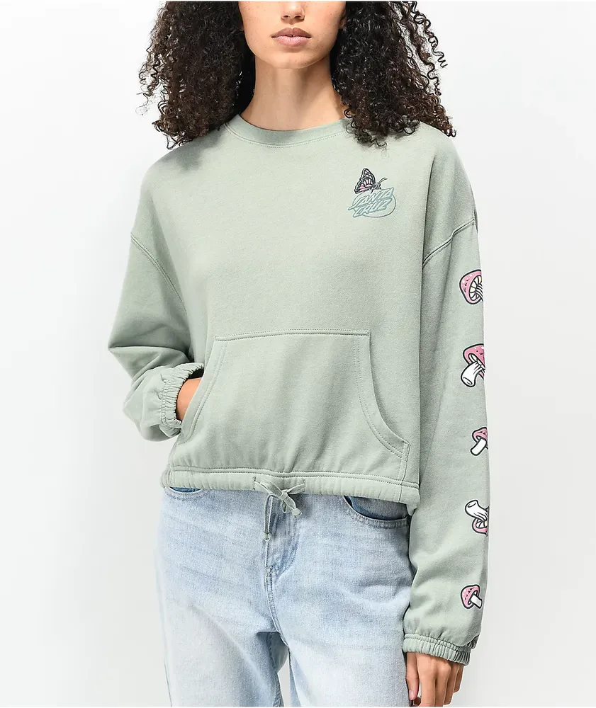 Sage crewneck sweatshirt sales