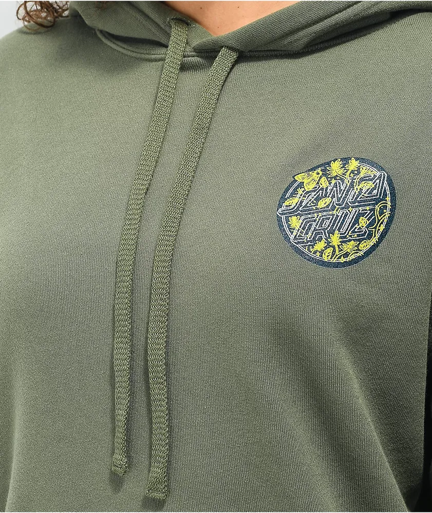 Santa Cruz Moon Light Dot Green Hoodie Mall of America