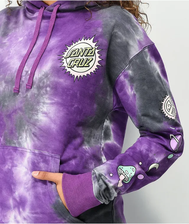 Purple santa cruz store hoodie