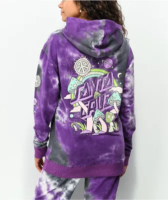 Ripndip psychedelic nerm purple tie dye hoodie deals