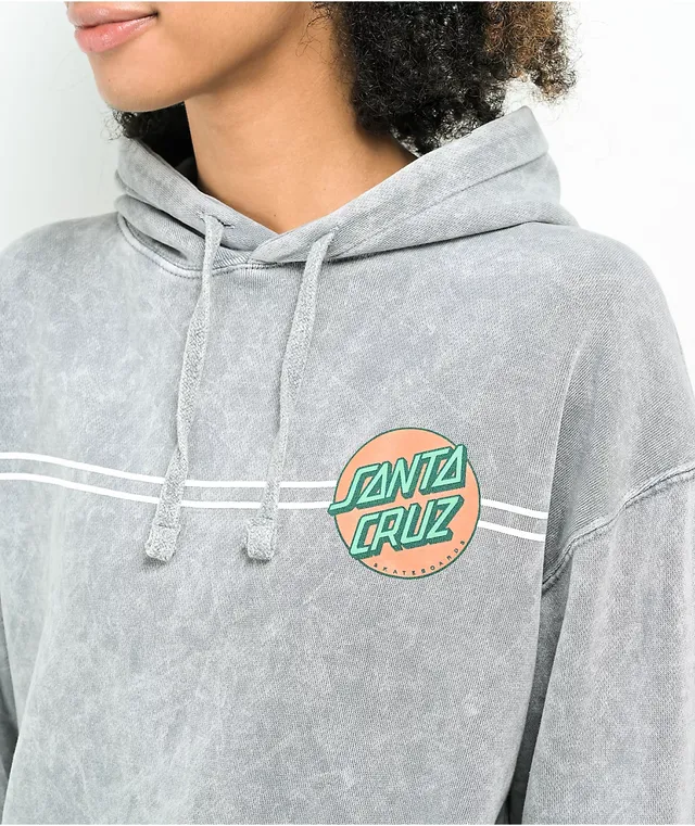 Santa cruz vacation dot best sale blue pigment dyed hoodie