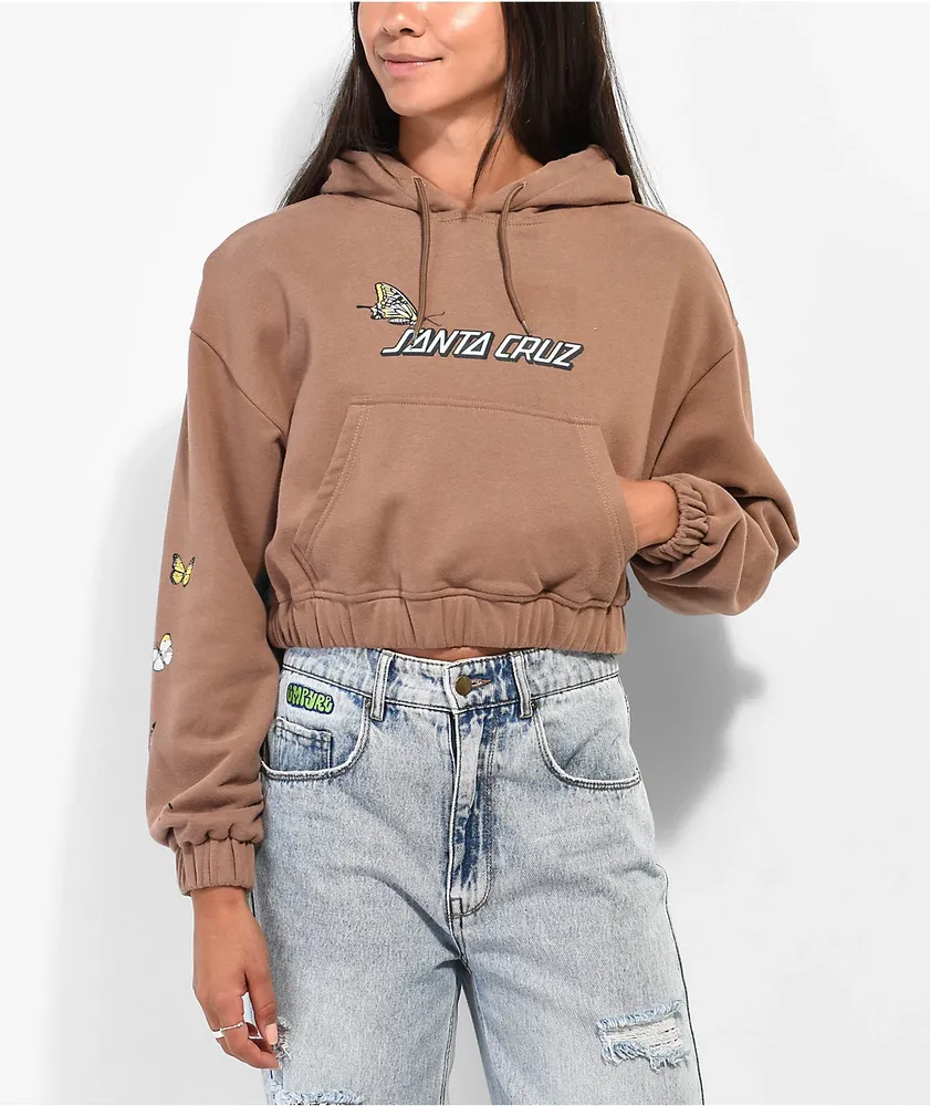 Santa cruz sales cropped hoodie