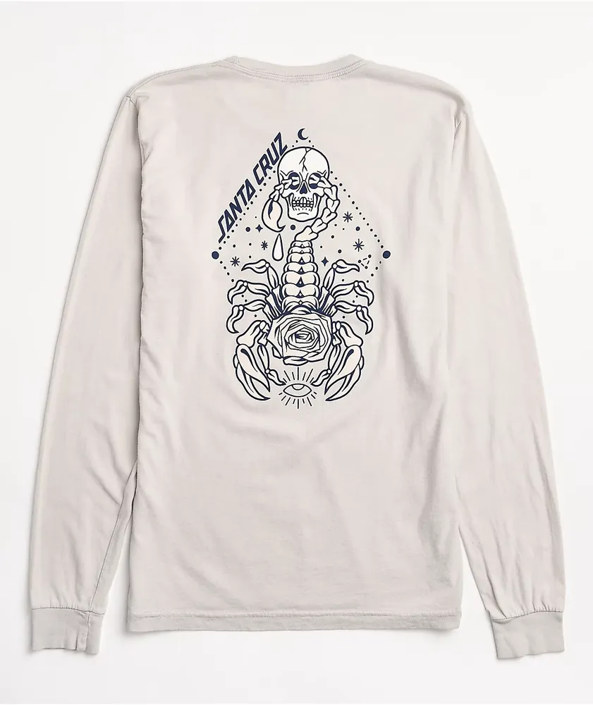 Grey santa shop cruz shirt