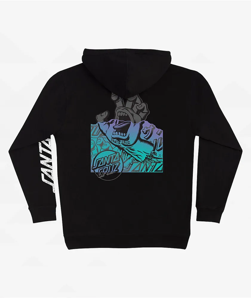Santa Cruz Screaming Hand Divide Black Hoodie Coquitlam Centre