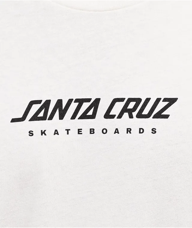 Santa Cruz Serpent Japanese Dot White T-Shirt at Hamilton