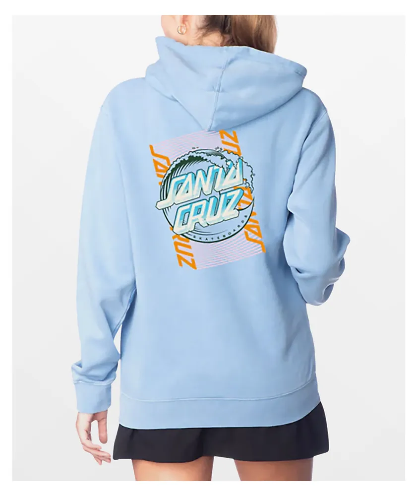 Light blue santa cruz sweatshirt outlet