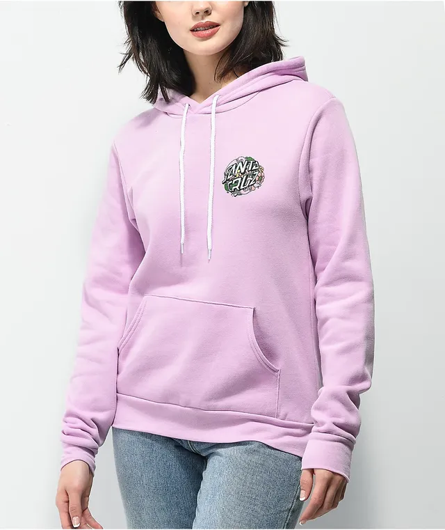 Santa Cruz Strange Fisheye Dot Lilac Hoodie CoolSprings Galleria