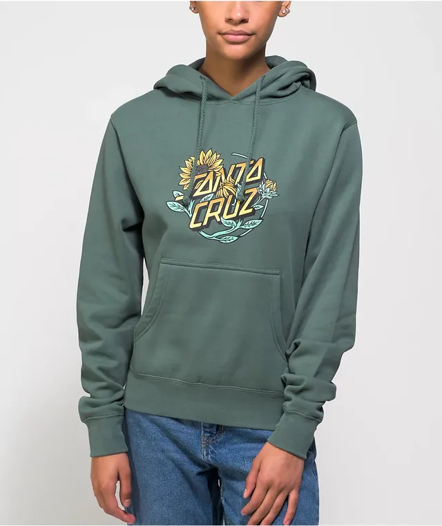 Santa cruz green hoodie clearance