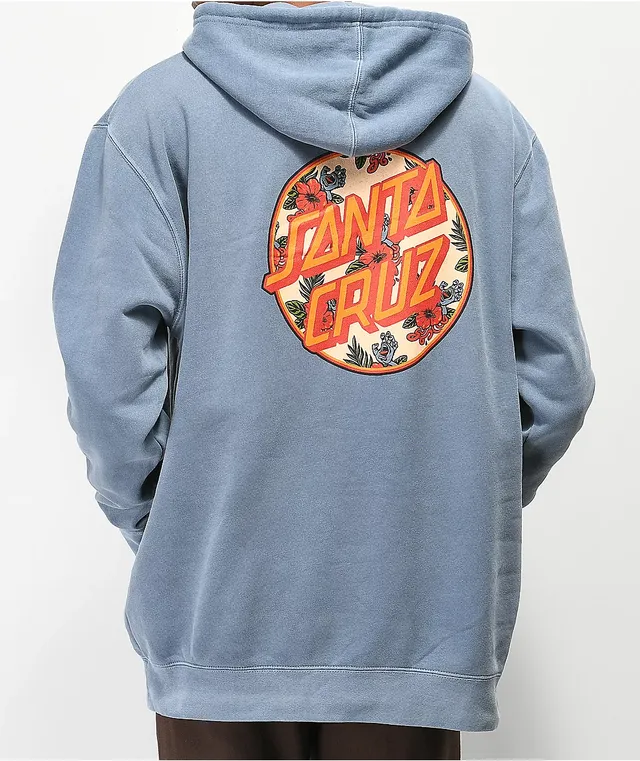 Santa cruz vacation dot black hoodie clearance