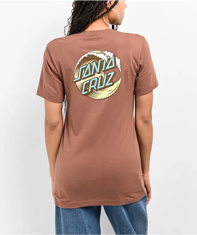 Santa Cruz Wave Dot Forest Green T-Shirt at CoolSprings