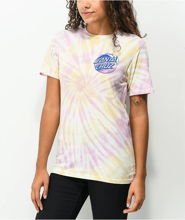 【SATIIIZ】Ends Cross Selpa Dyeing T-Shirt Ends Cross Self Dying T-Shirt - satiiiz