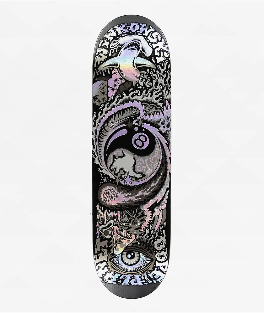 Santa Cruz Skateboards Winkowski Samurai Pro – Tavola 26,3x77,6 Cm, Acero 7 Strati, Grafica Makoto Yamaki