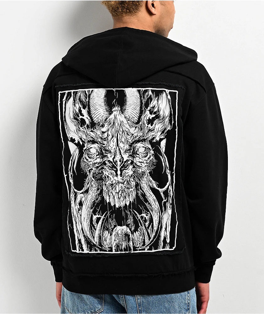 Santa Cruz Winkowski Primeval Black Zip Hoodie | Arden Fair